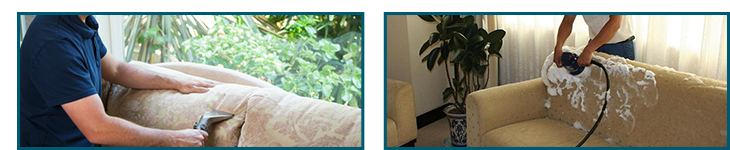 Professional Upholstery Cleaners Technicians Clean sofas
